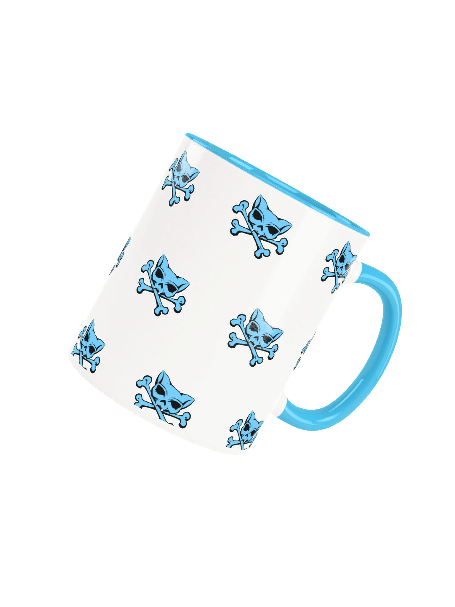 Blue Kat Skull Mug product image (24)