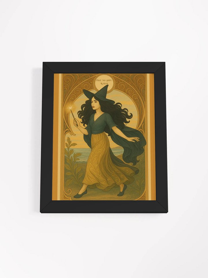 Enchanting Witch Framed Matte Poster product image (1)