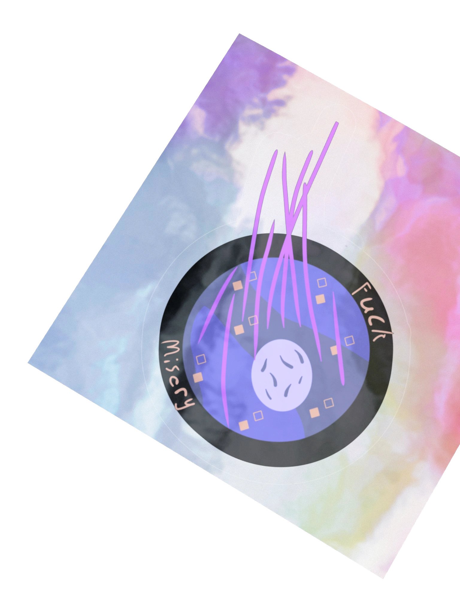 Kiss-Cut Holographic Sticker Sheet product image (5)