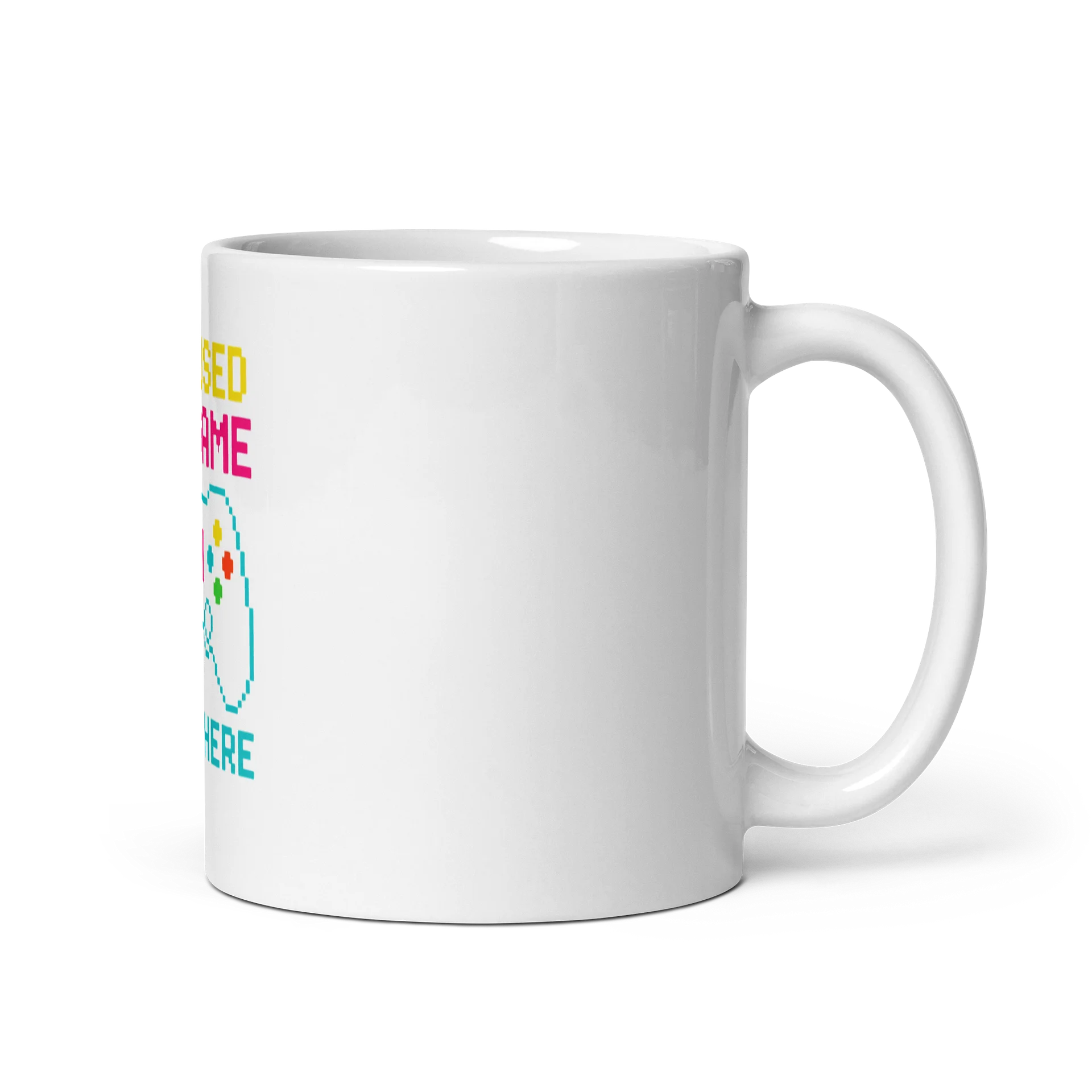 "I Paused My Game To Be Here" Retro Gamer Mug product image (2)