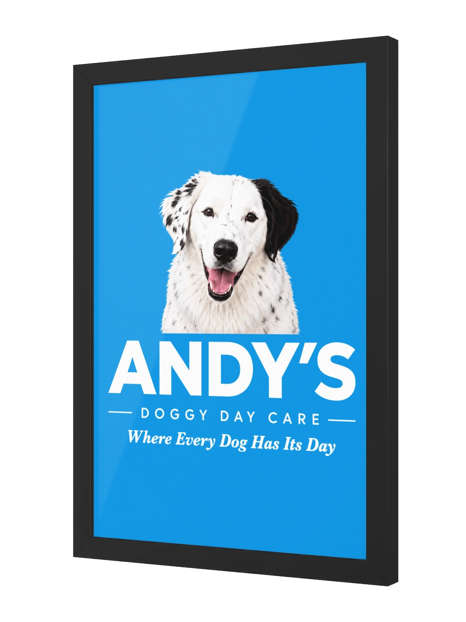 Andy’s Official Logo Framed Art Print product image (2)