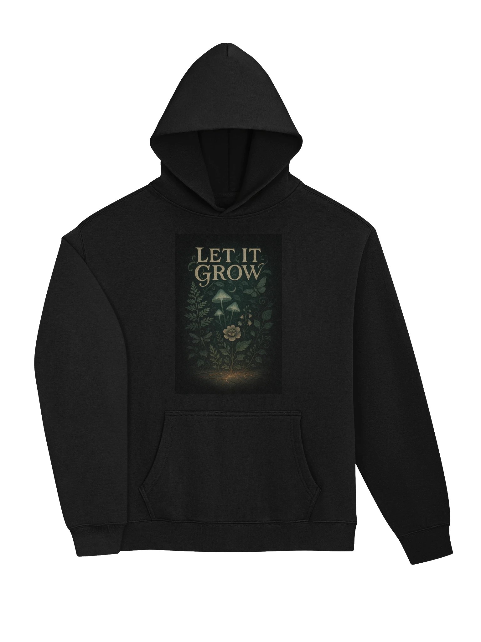 LET IT GROW Relaxed Hoodie product image (9)