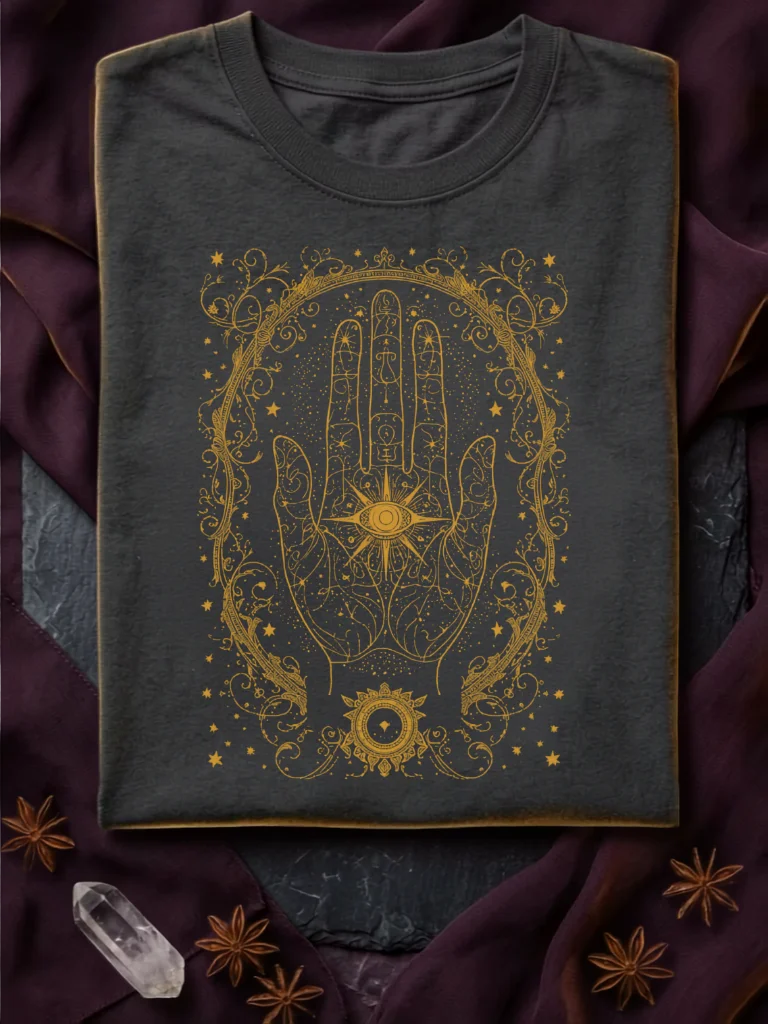 Mystic Eye Gold Sigil Tee product image (1)