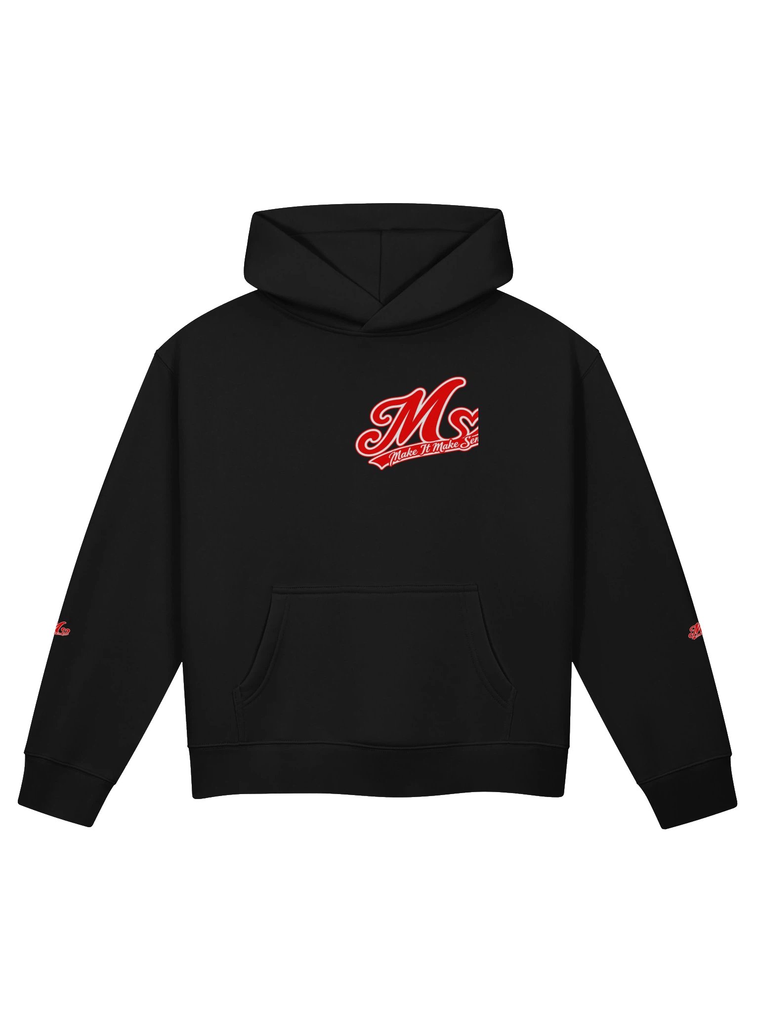 Make It Make Sense Women’s Heart Logo Hoodie product image (2)