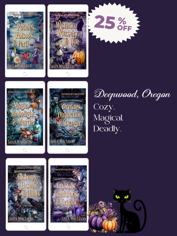 Deepwood Witches Mysteries COMPLETE Series Bundle (EBOOK) product image (1)