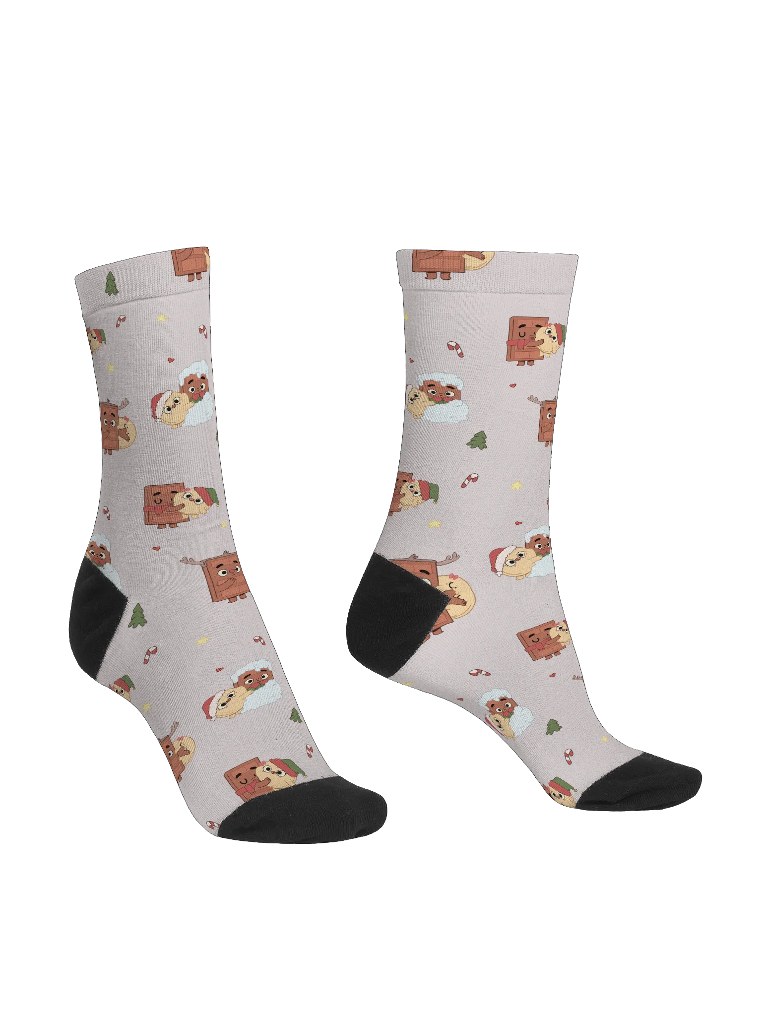 Festive Choco & Pancake Crew Socks product image (3)