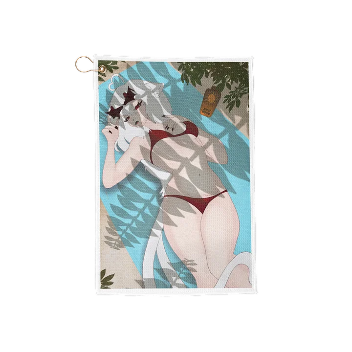 Summer Neko Towel Lay Golf Towel product image (1)