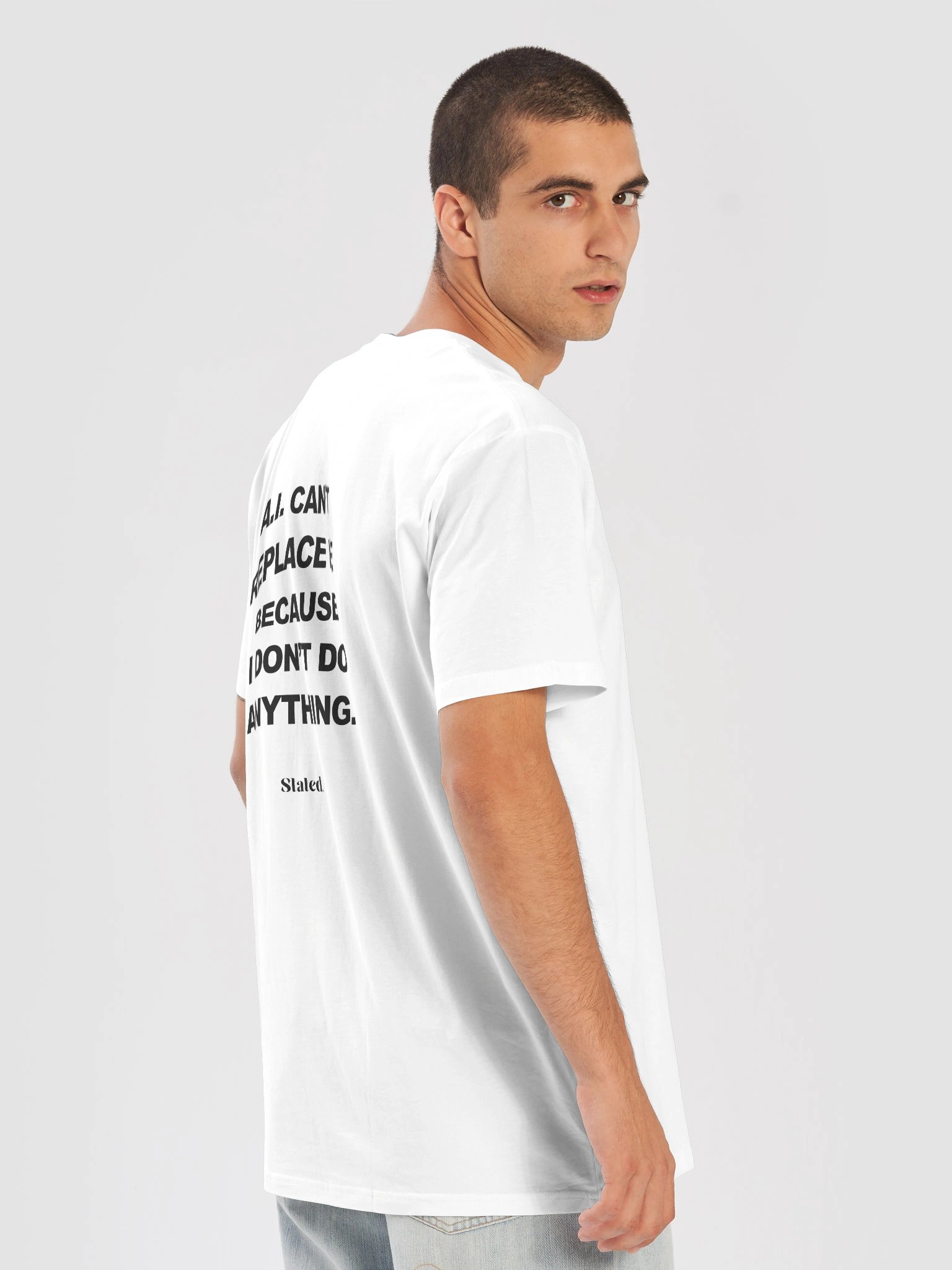 AI Can't Replace Me Because I Don't Do Anything Shirt product image (3)