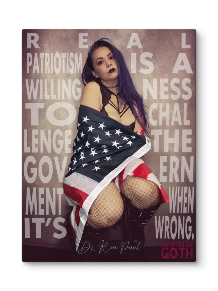Patriotism by Ron Paul - Canvas product image (1)