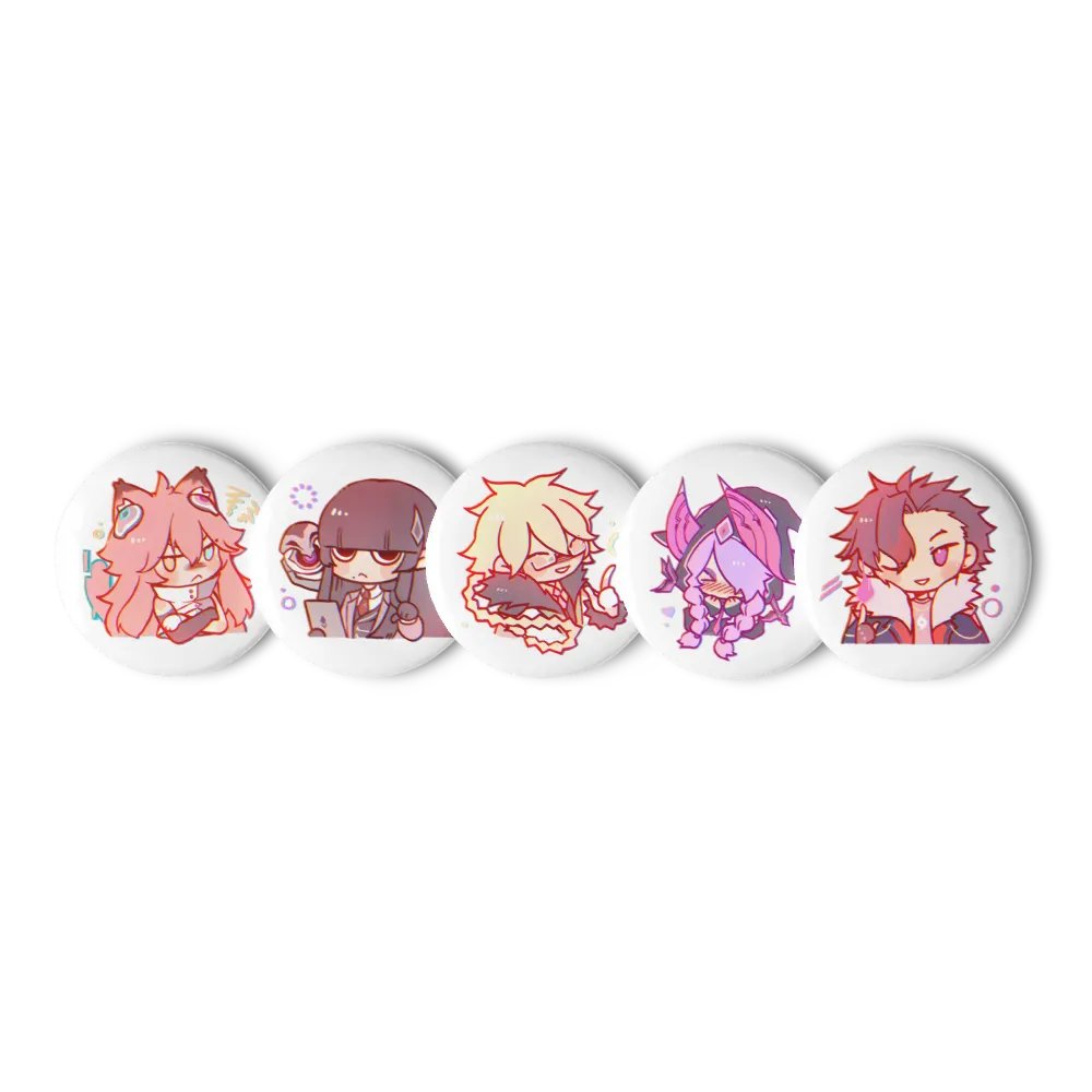 S Tier Buttons (Series 1) product image (5)