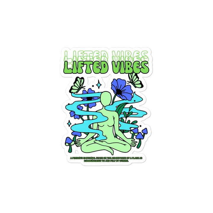Lifted Vibes Fridge Magnet product image (2)