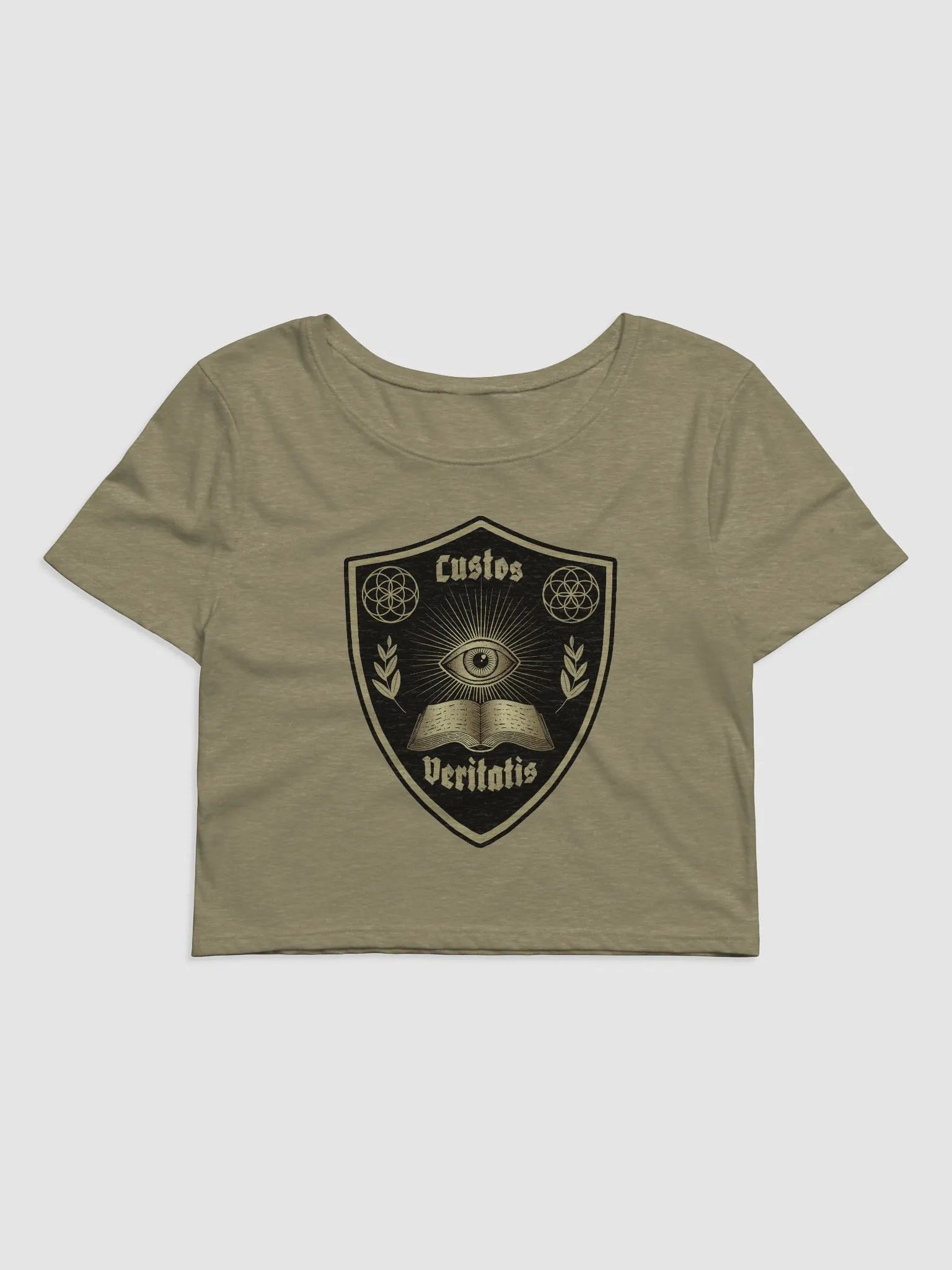 Sunburst Eye Women's Crop Tee product image (1)