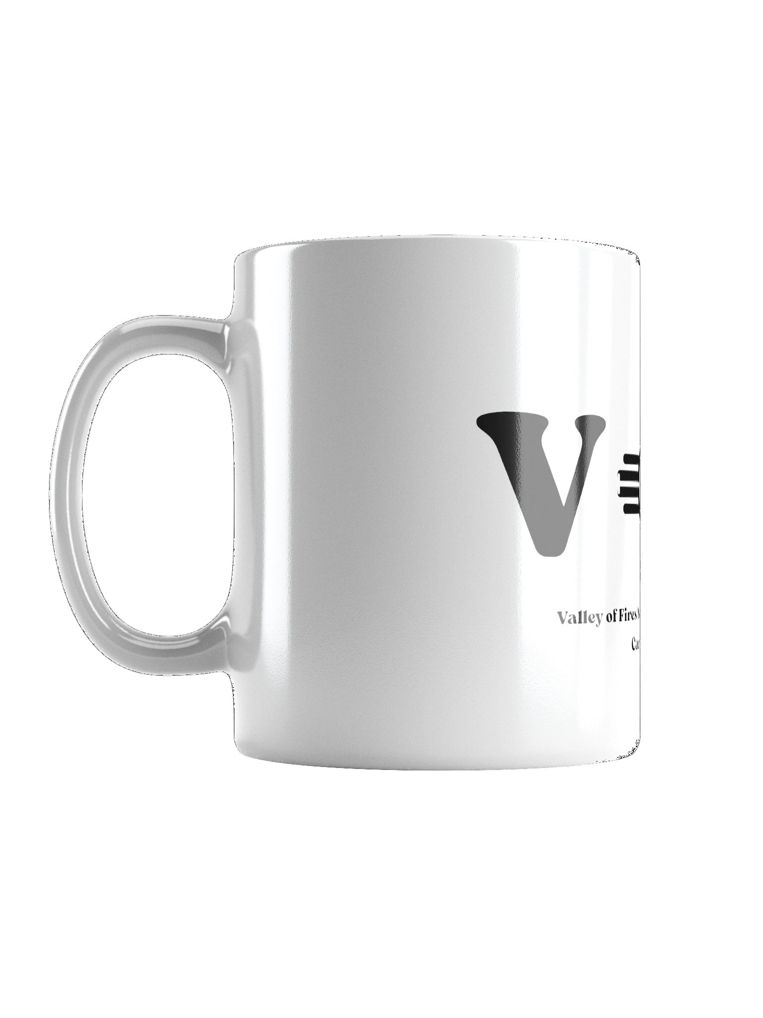 Valley of Fires White Ceramic Mug product image (1)