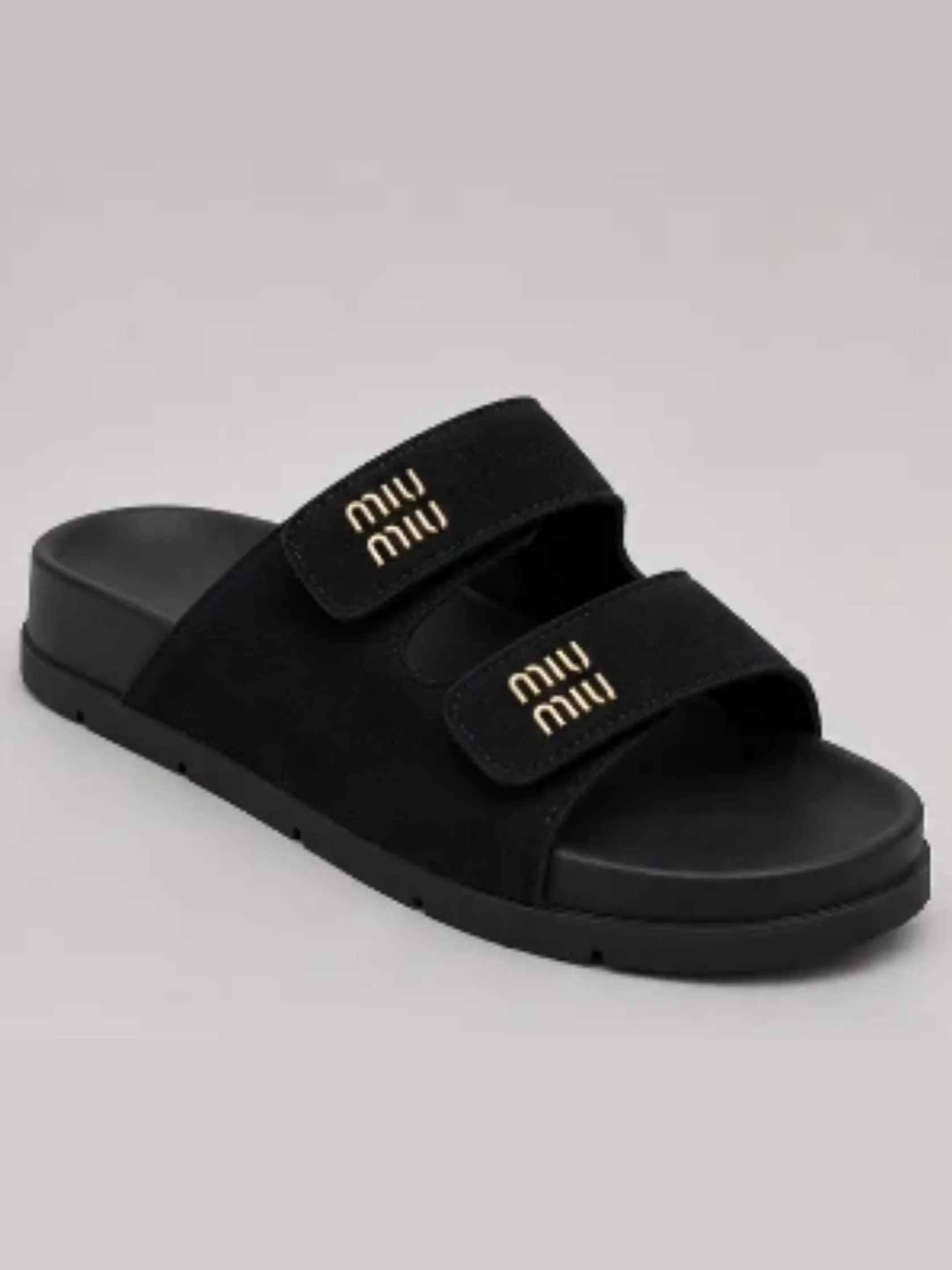 Soft black sandals product image (1)