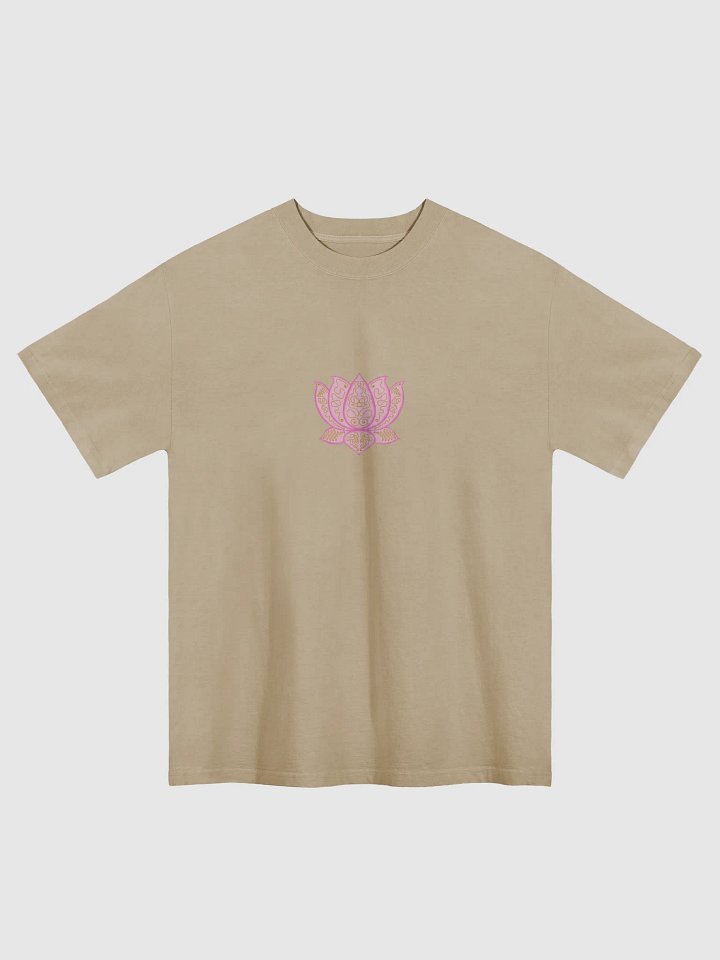 Golden Lotus Oversized Tee product image (1)