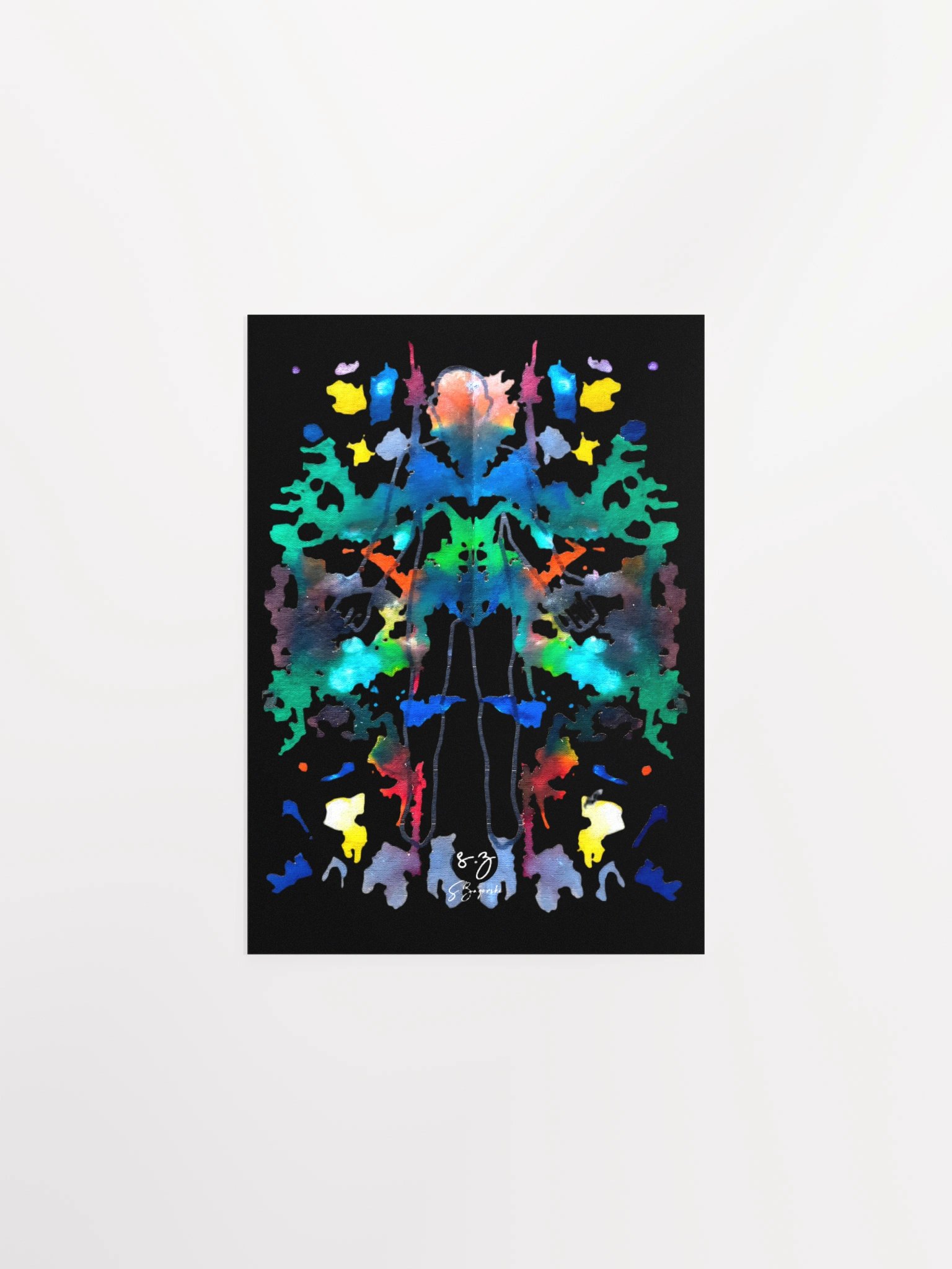 BEGINNING | DARK | Inkblot Print product image (1)