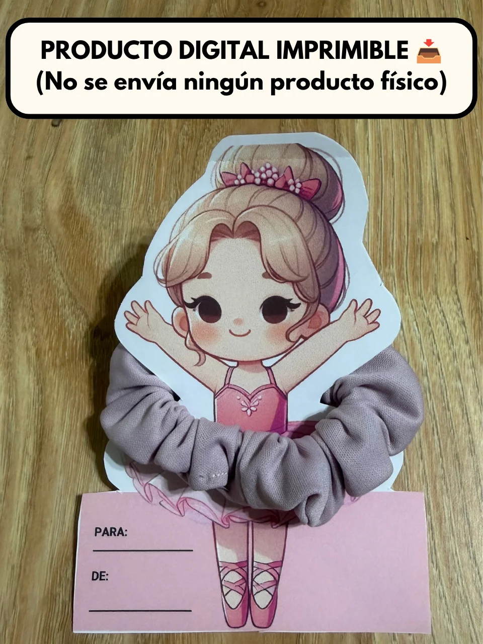 Pack Ballerinas Porta Scrunchies + Patrón de Costura Talla S (Imprimible PDF) product image (1)