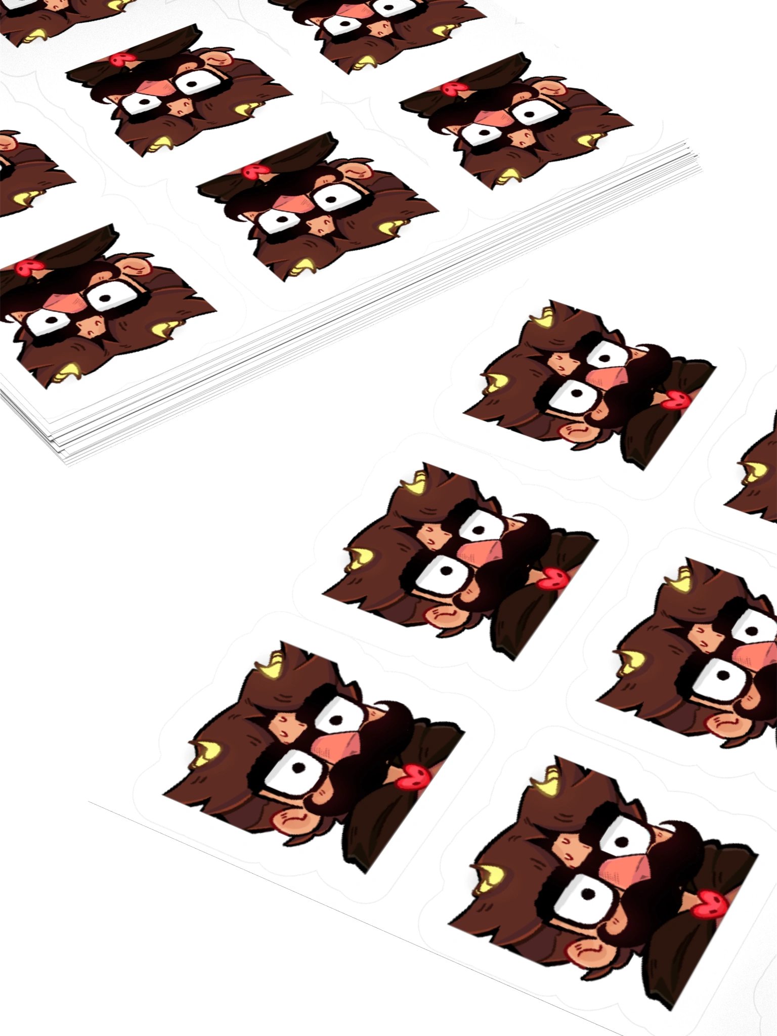 Nukeri Emote Sticker Set - 9x Sneaky product image (11)