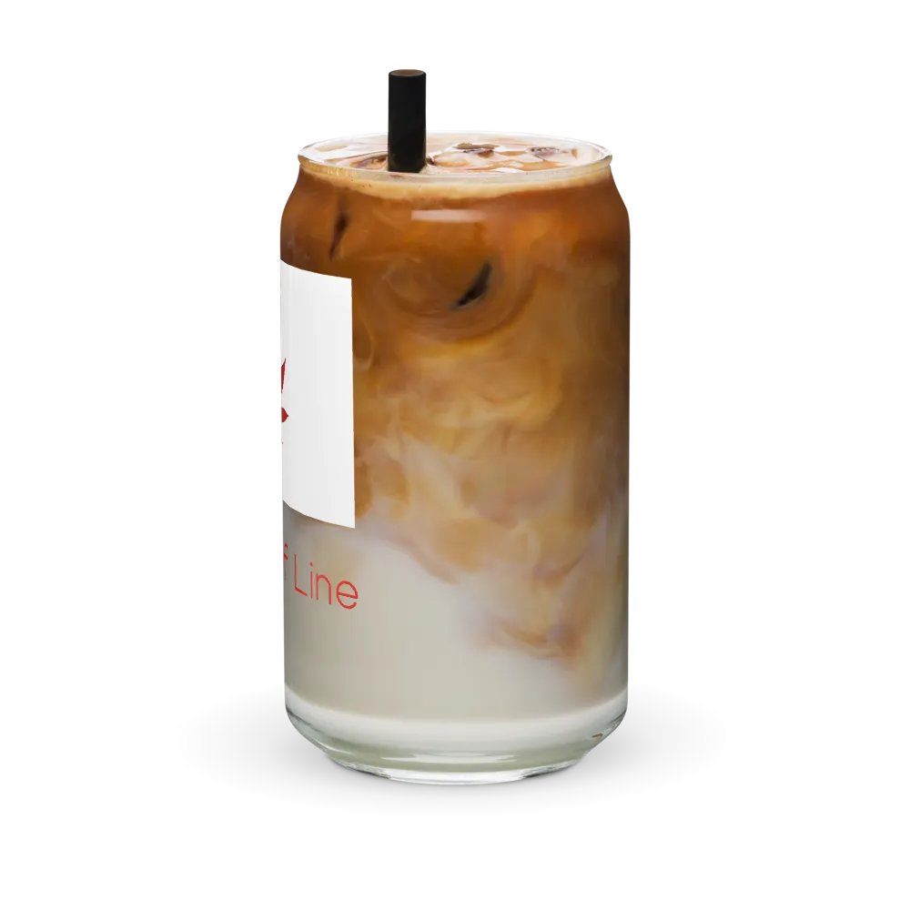 Red Leaf Line Can-Shaped Glasses product image (42)