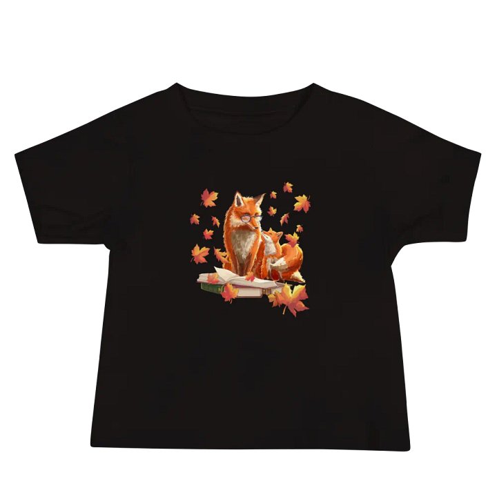 Fall Fox Family Kids T product image (2)