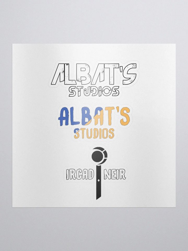 Albat's Studios & Ircadneir Stickers product image (1)