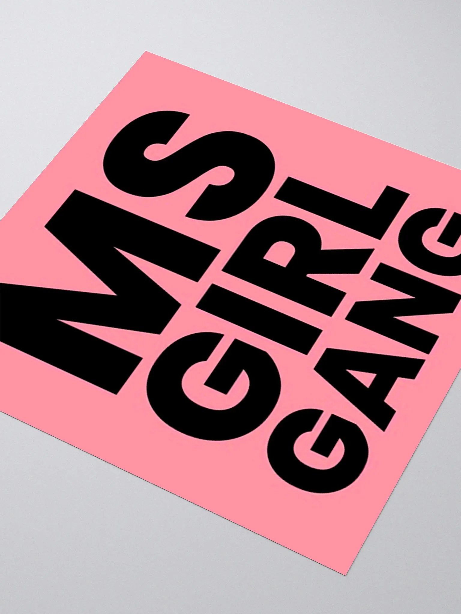 MSgirlgang Logo Sticker product image (7)
