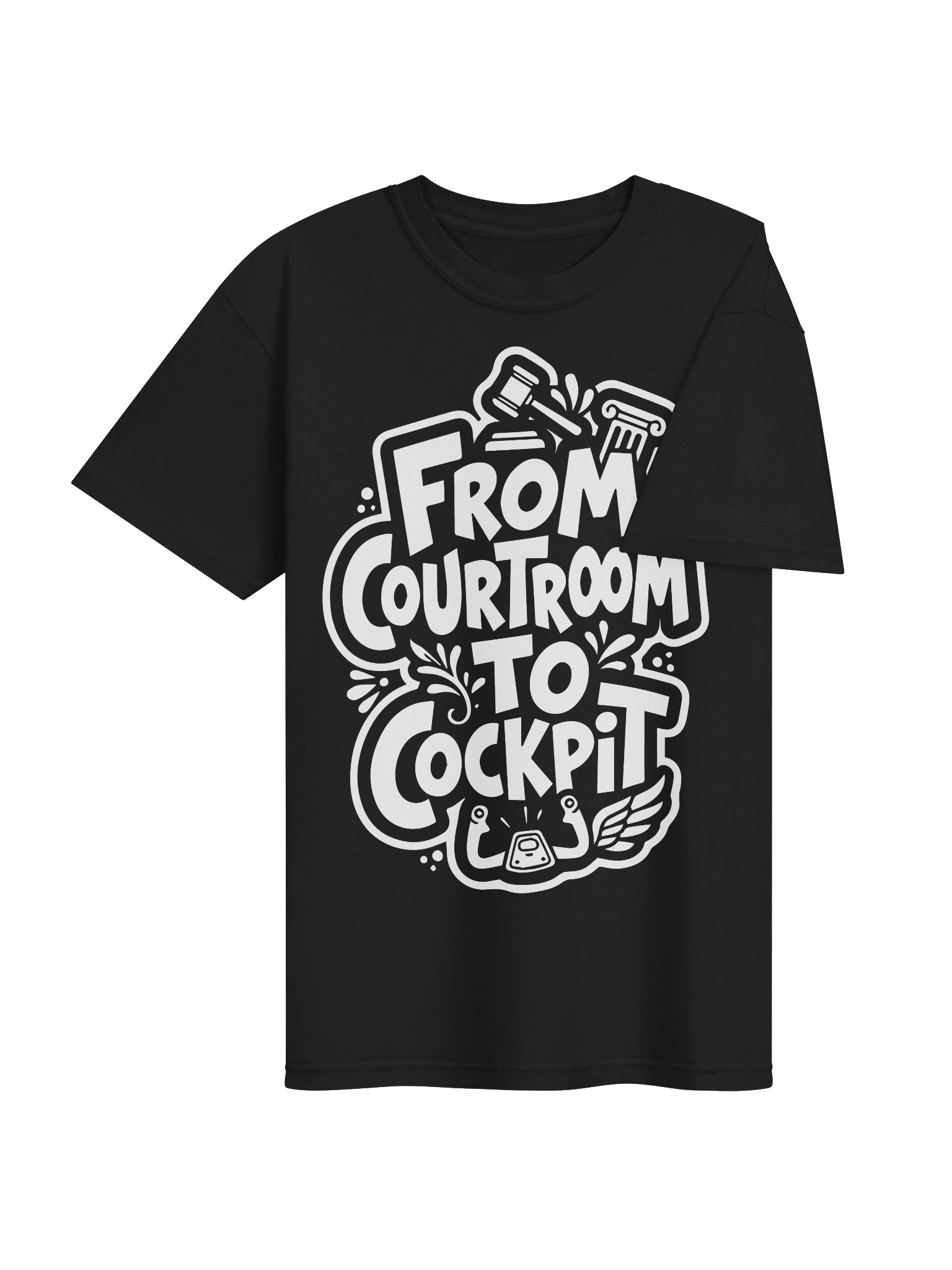 From Courtroom to Cockpit Tee product image (44)