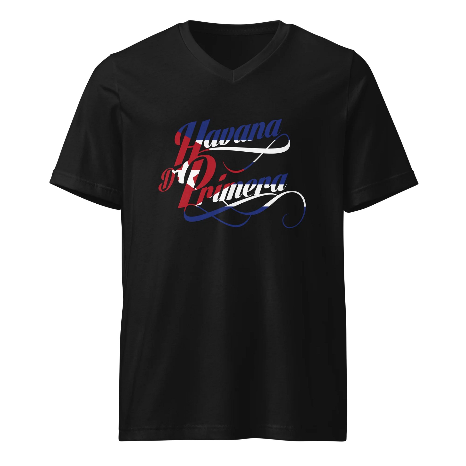 Havana D'Primera - Men's Short Sleeve V-Neck Jersey product image (1)