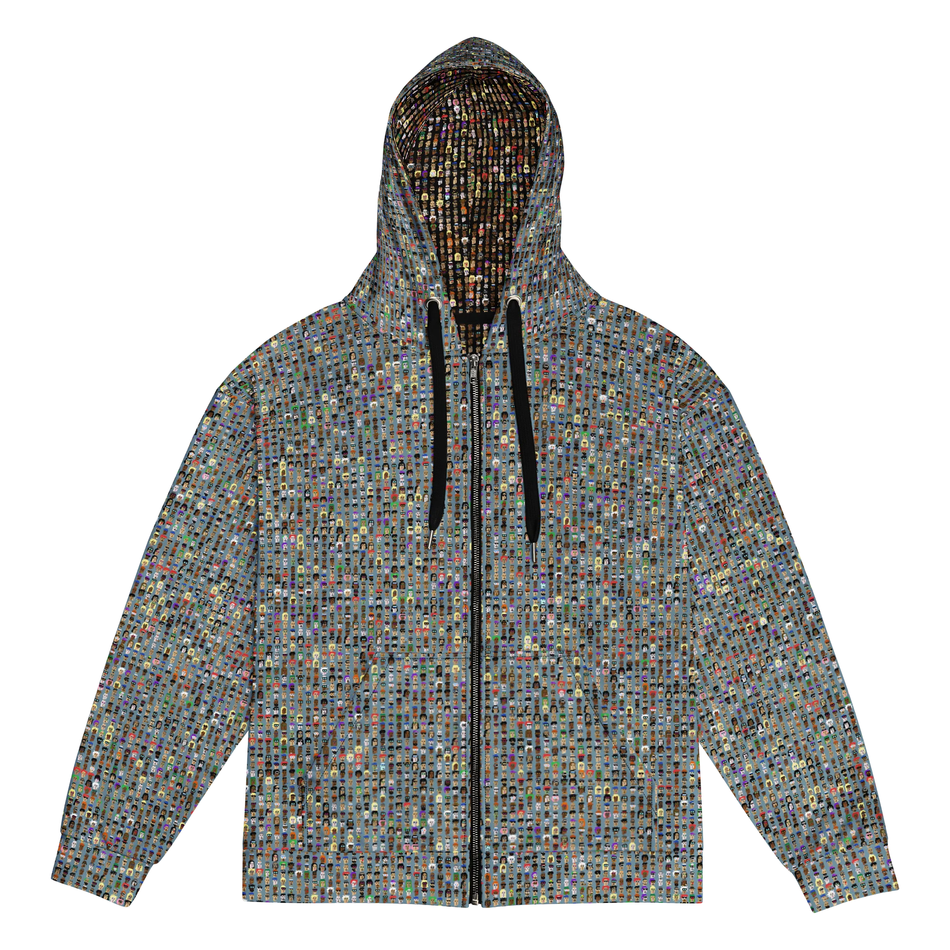 ittybits blue zip hoodie product image (1)