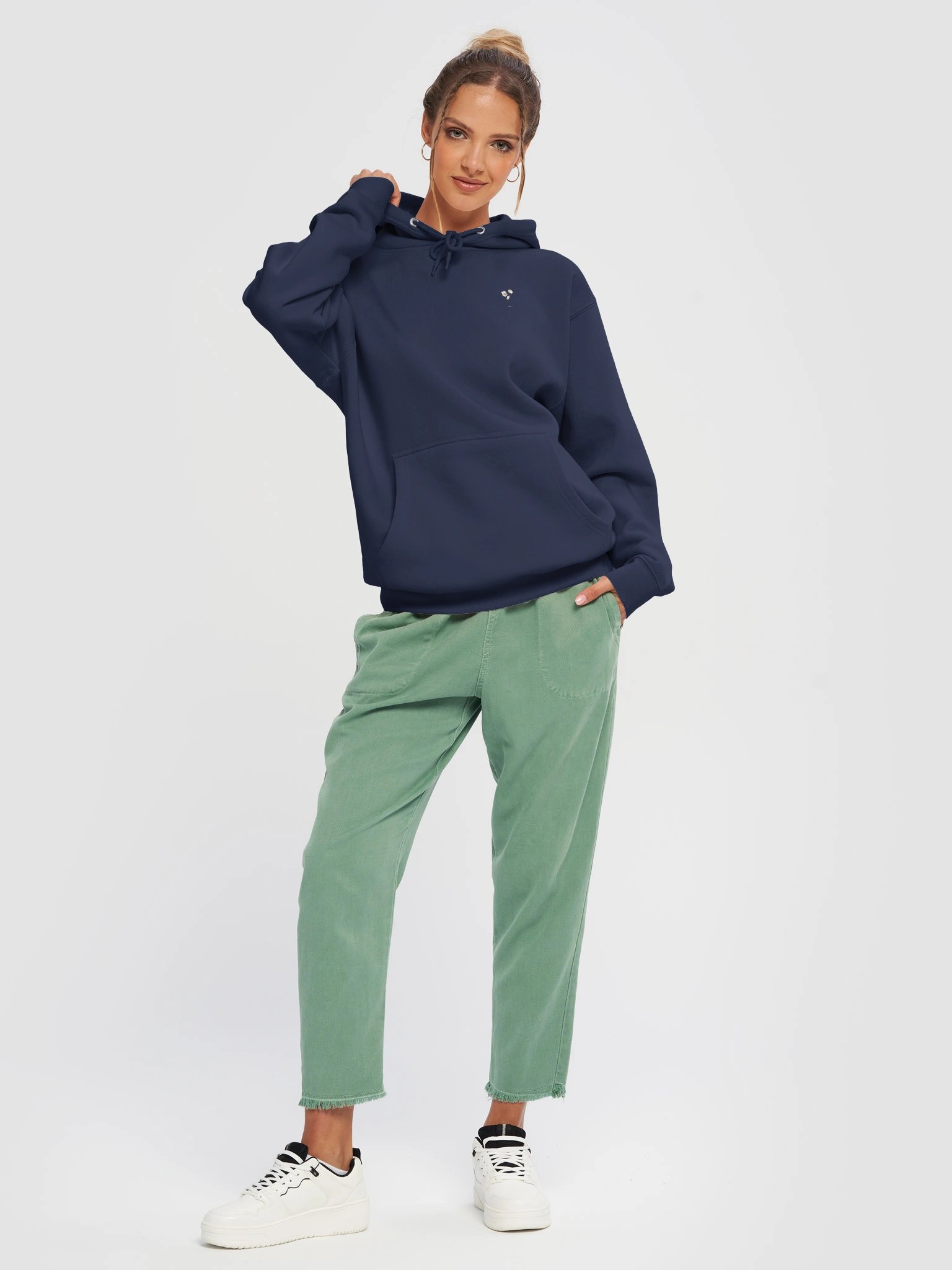 Moonlit Crane Premium Hoodie product image (8)