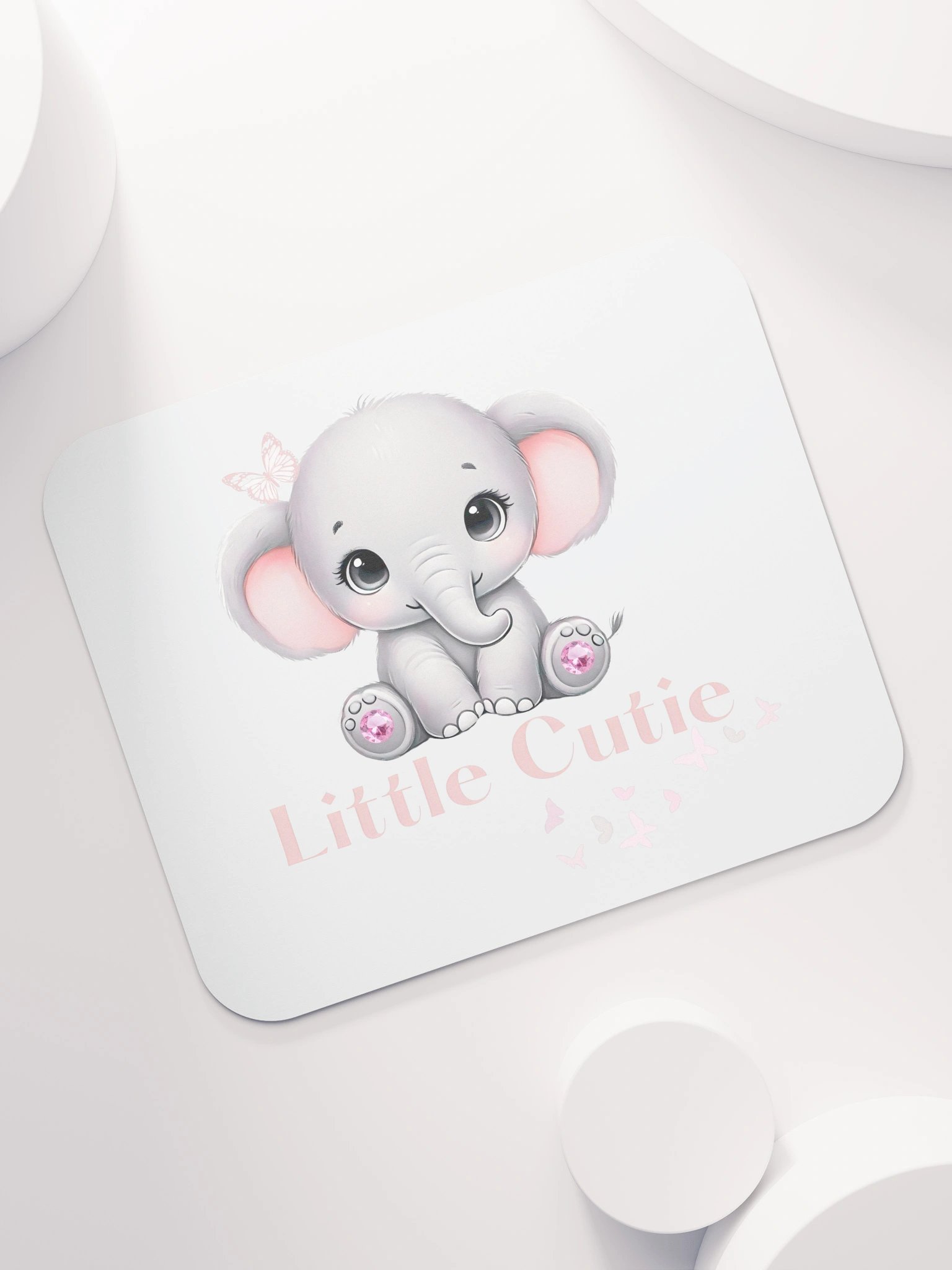 Little Cutie Elephant Mouse Pad product image (7)