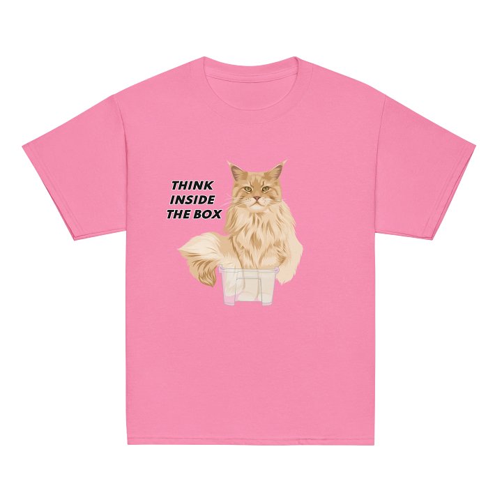 Buster's Youth T-shirt - "Think Inside the Box" product image (34)