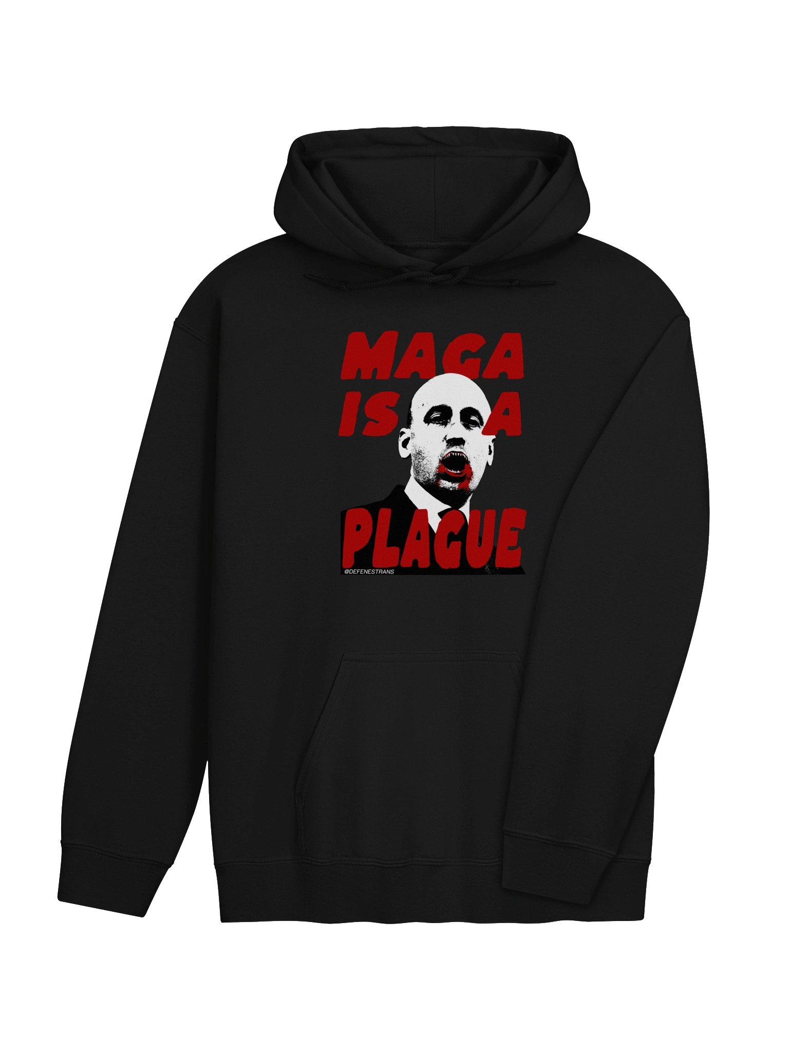MAGA Is a Plague Hoodie product image (13)