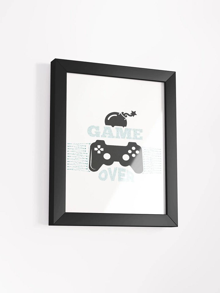 Game Over Controller Framed Poster product image (8)