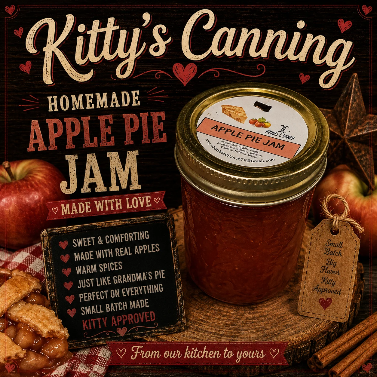 Organic Apple Pie Jam product image (1)