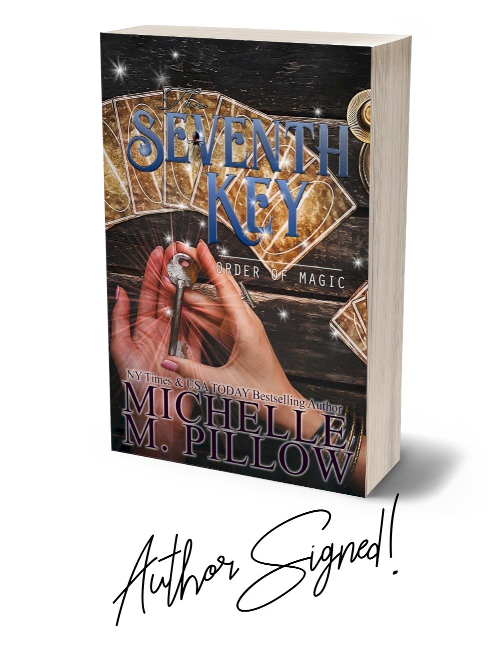 SIGNED: The Seventh Key (Order of Magic #6) Paperback product image (1)