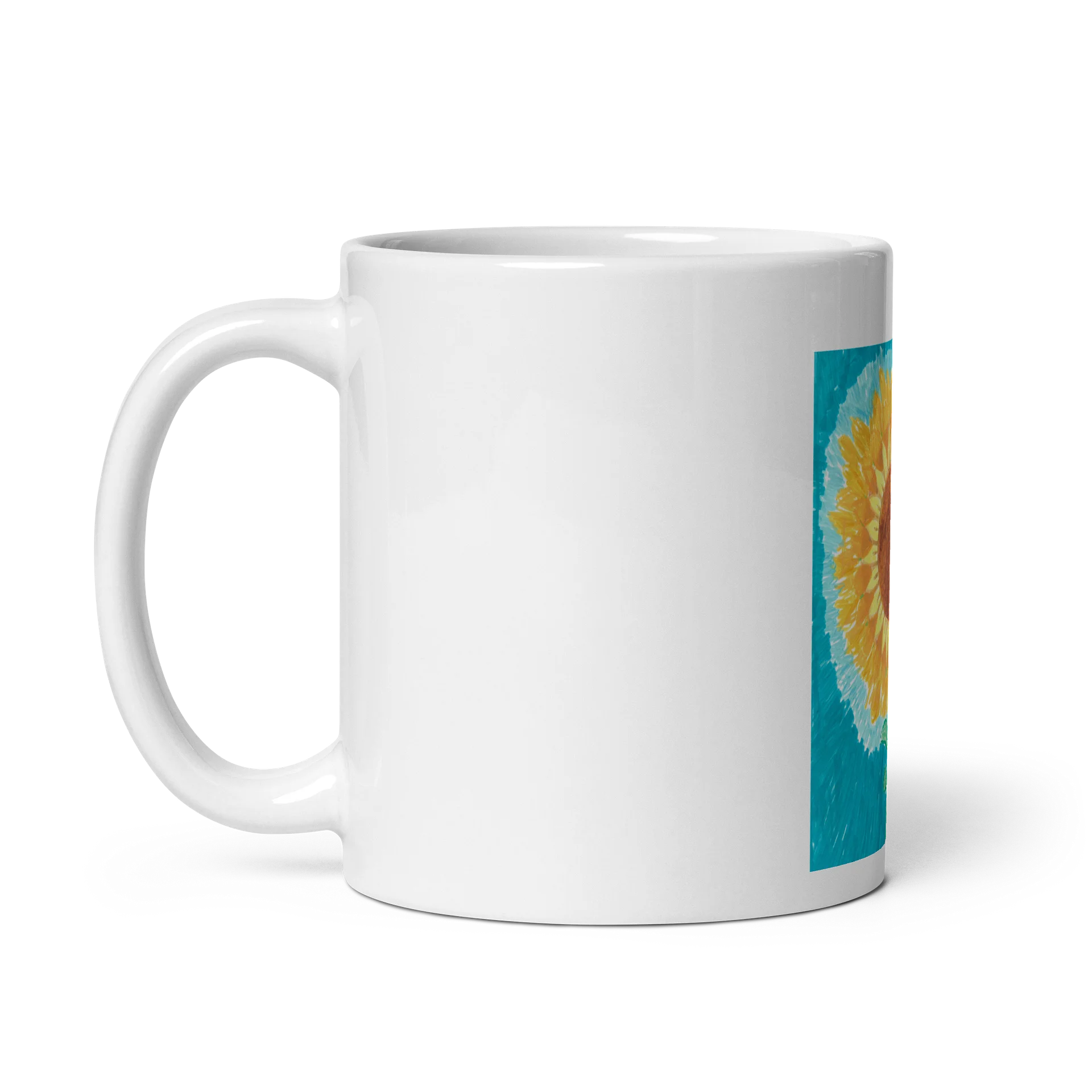 Sunflower Bloom Glossy Mug product image (3)