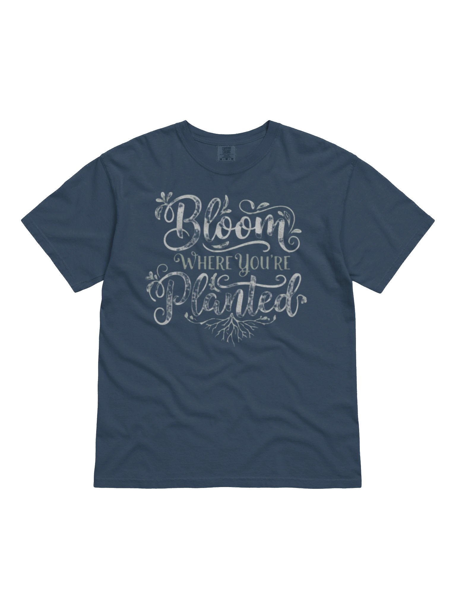 Bloom Where You're Planted Floral T-Shirt product image (7)