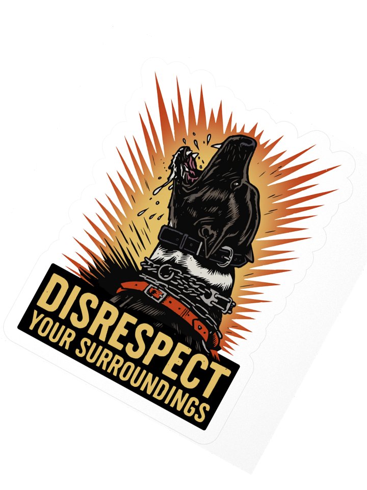 Disrespect Sticker 2 product image (6)