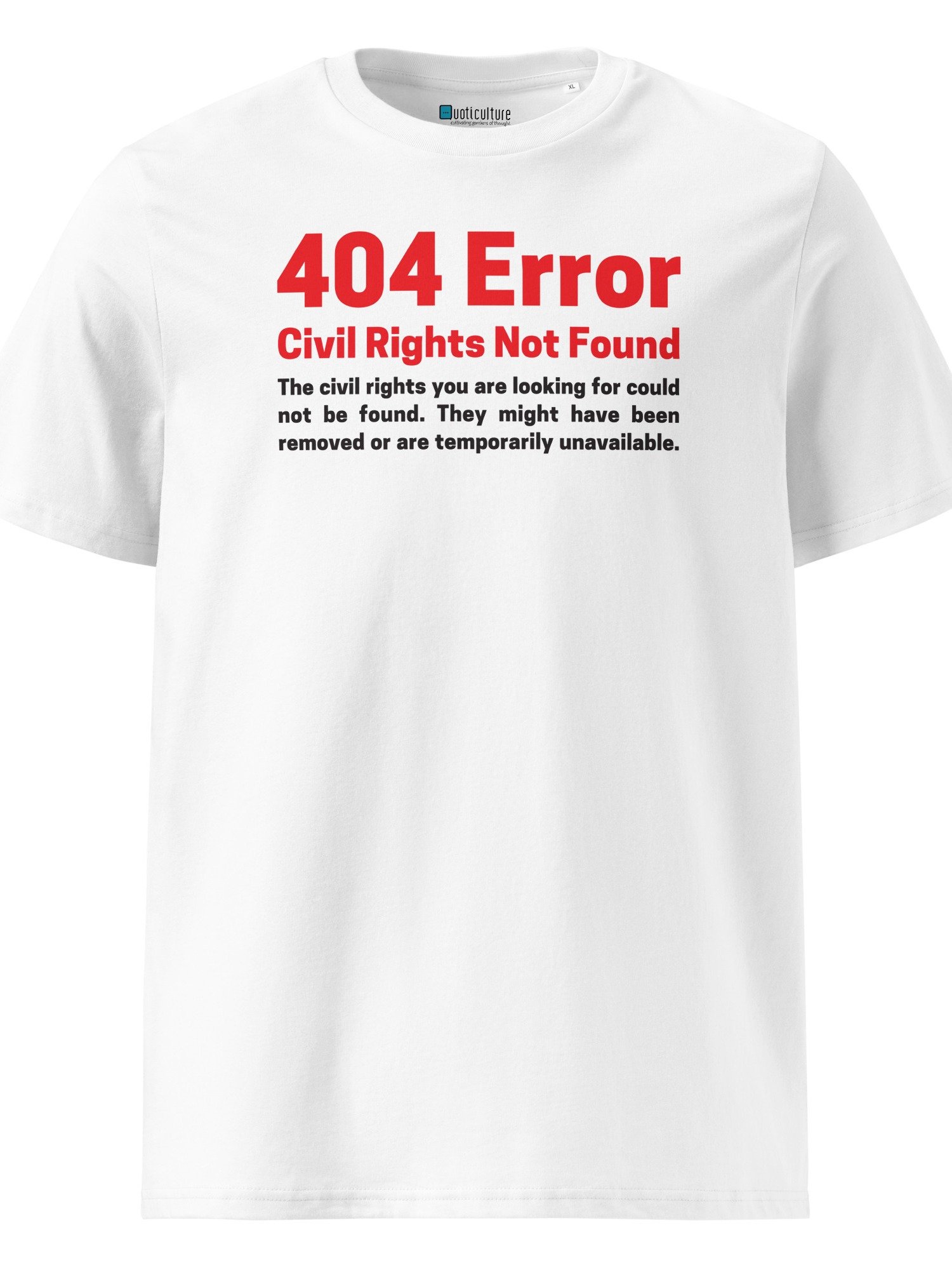 Civil Rights Not Found Unisex T-Shirt product image (1)