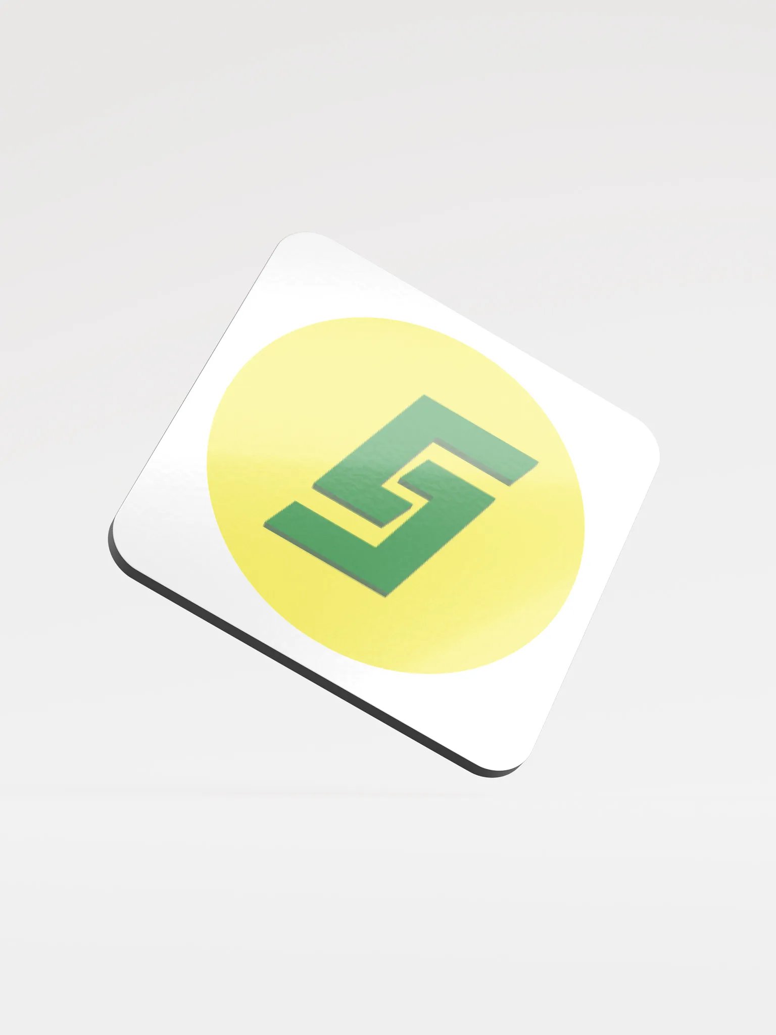 GustyJ Logo Coaster product image (1)
