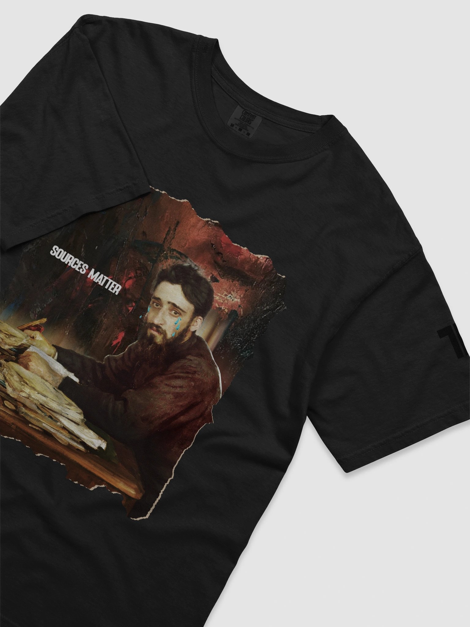 Portrait of a Gamer Doing Journalism T-Shirt product image (5)