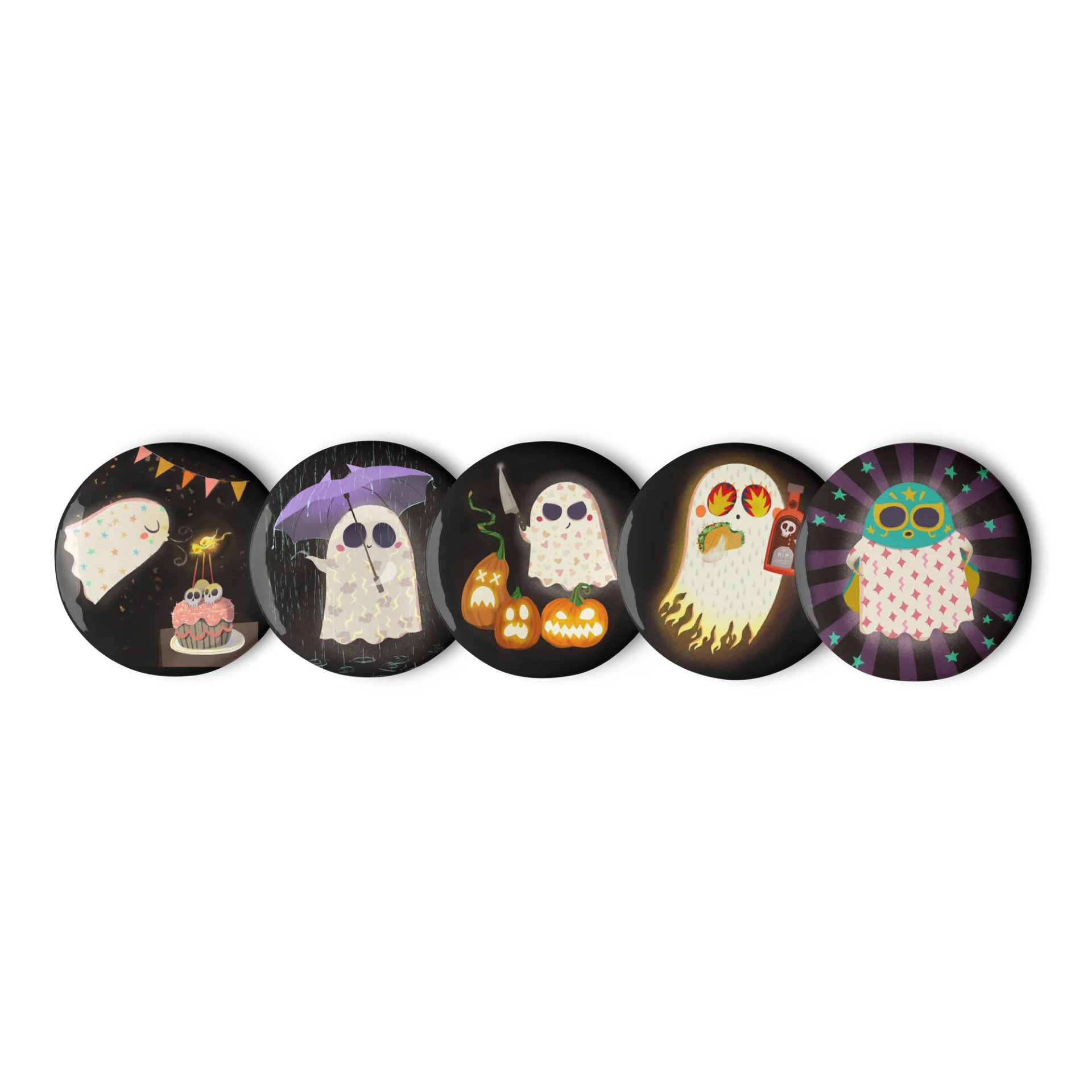 Little Ghost Pin Set #2 product image (3)