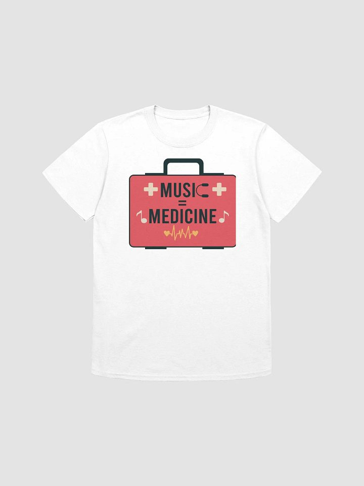 Music = Medicine Unisex T-Shirt product image (1)