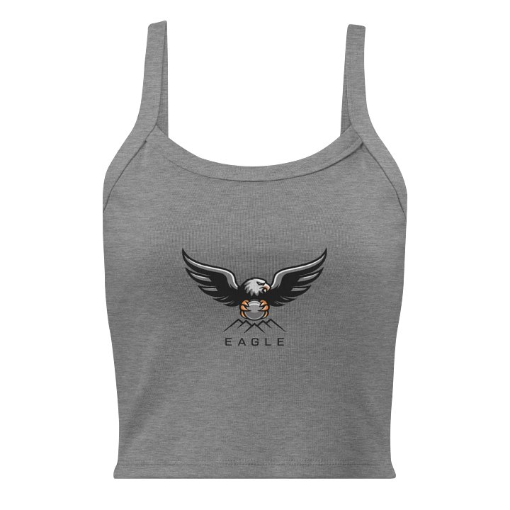 Women’s Micro-Rib Tank Top Eagle Design – Stretch Fit XS-2XL product image (1)