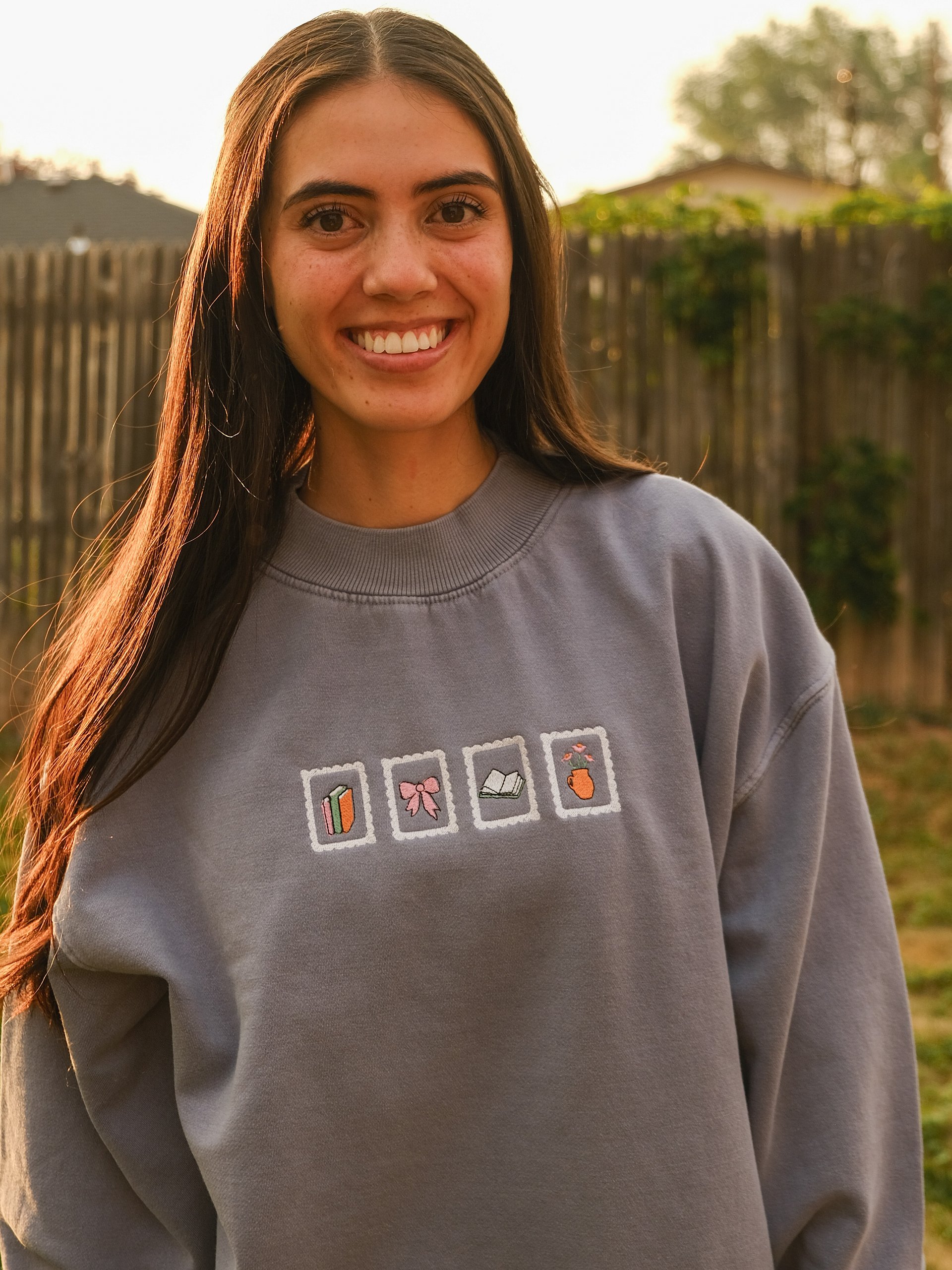Bookish Postage Sweatshirt product image (4)
