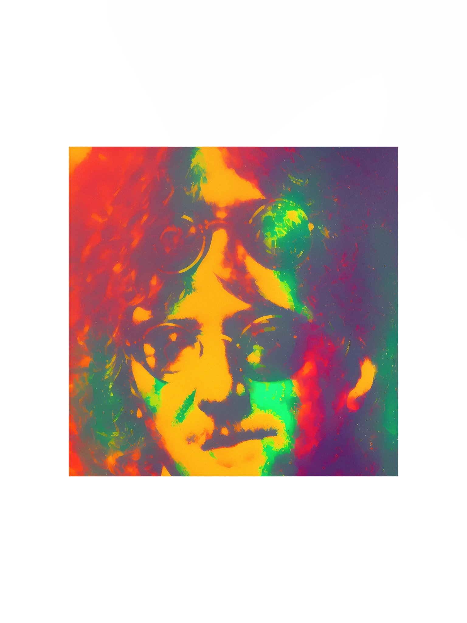 Let It Be - Psychedelic Visionary Matte Poster product image (2)