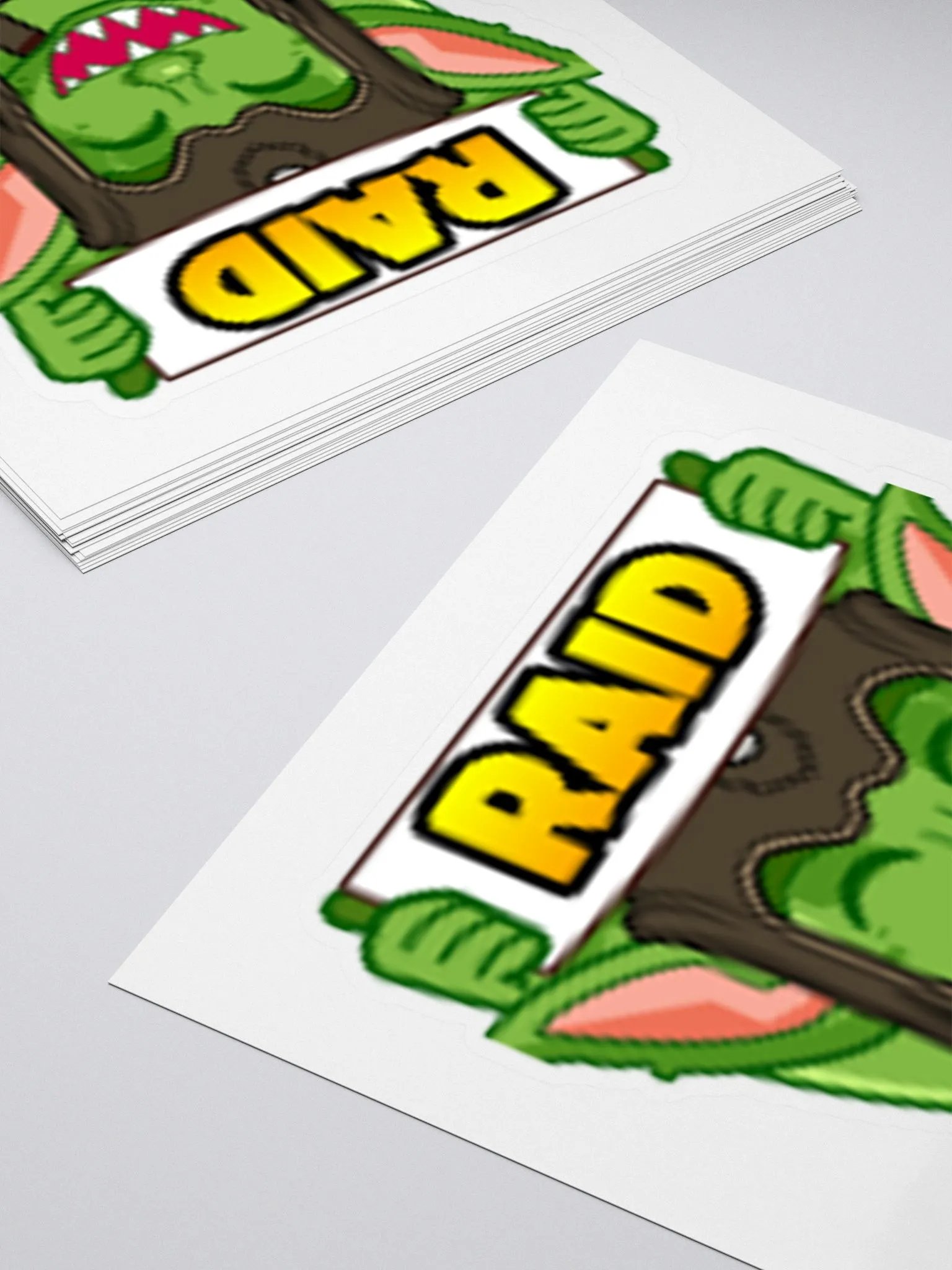 Raid Kiss Cut Sticker product image (4)