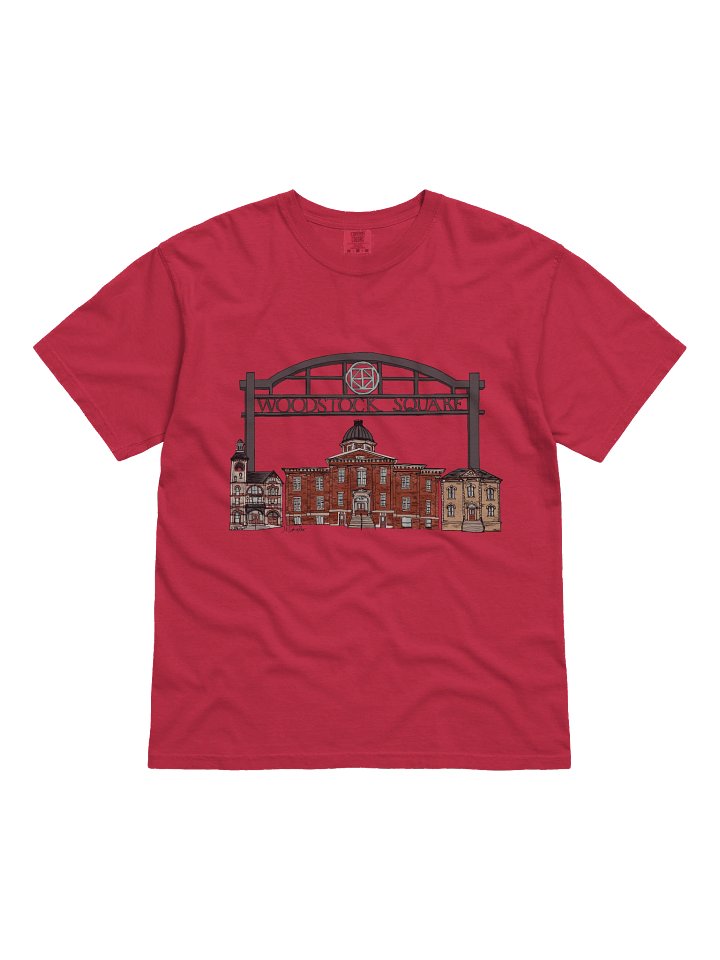 FOTOC Woodstock Skyline - Men's T - Red product image (1)
