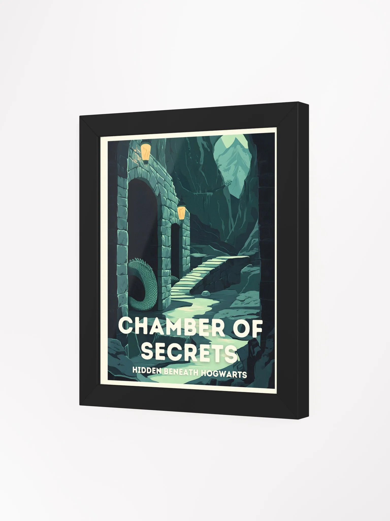 Dark Chamber Magical Vintage Travel Poster product image (3)
